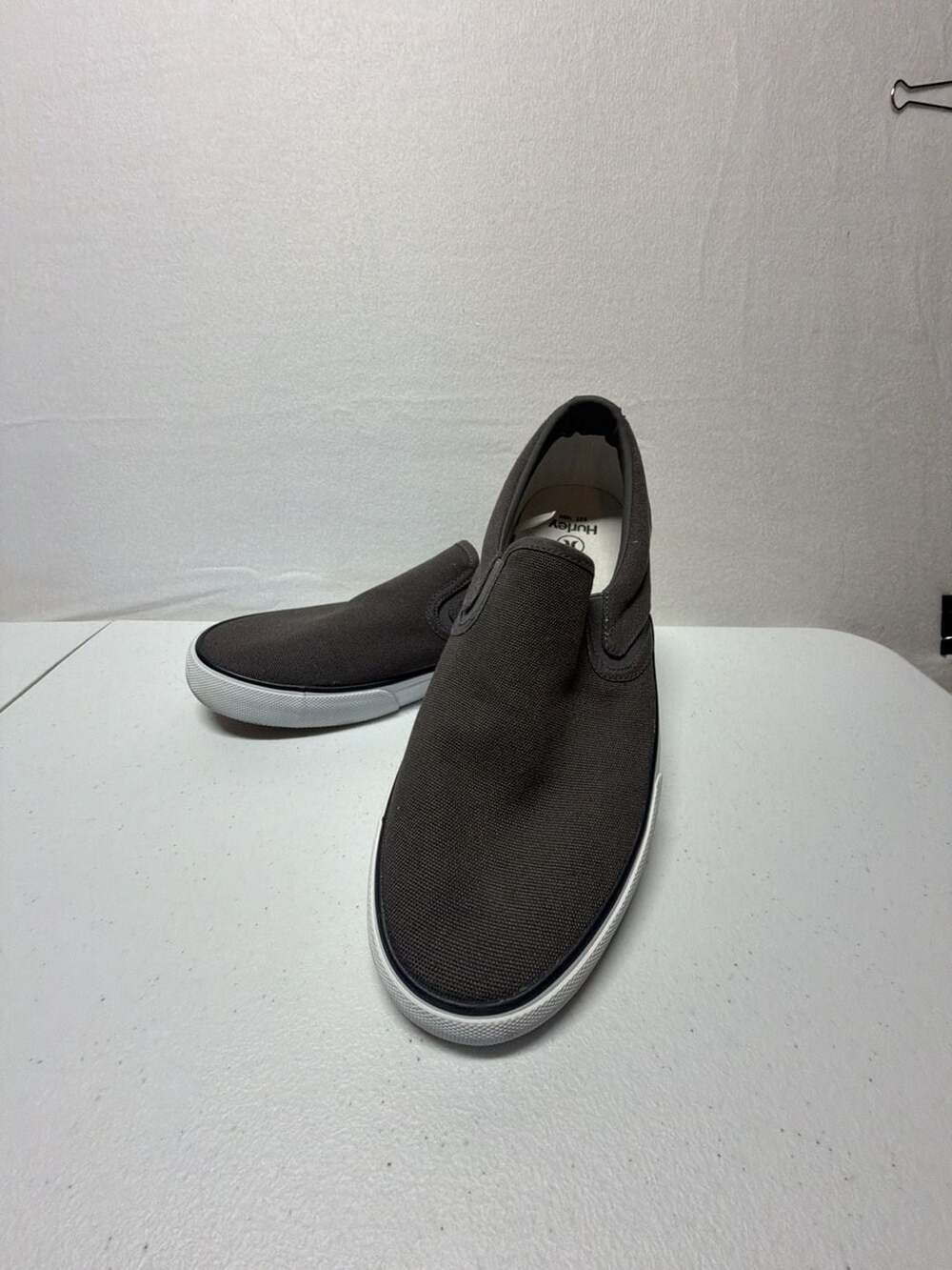 Hurley Arlo Slip-On Canvas Shoes Grey